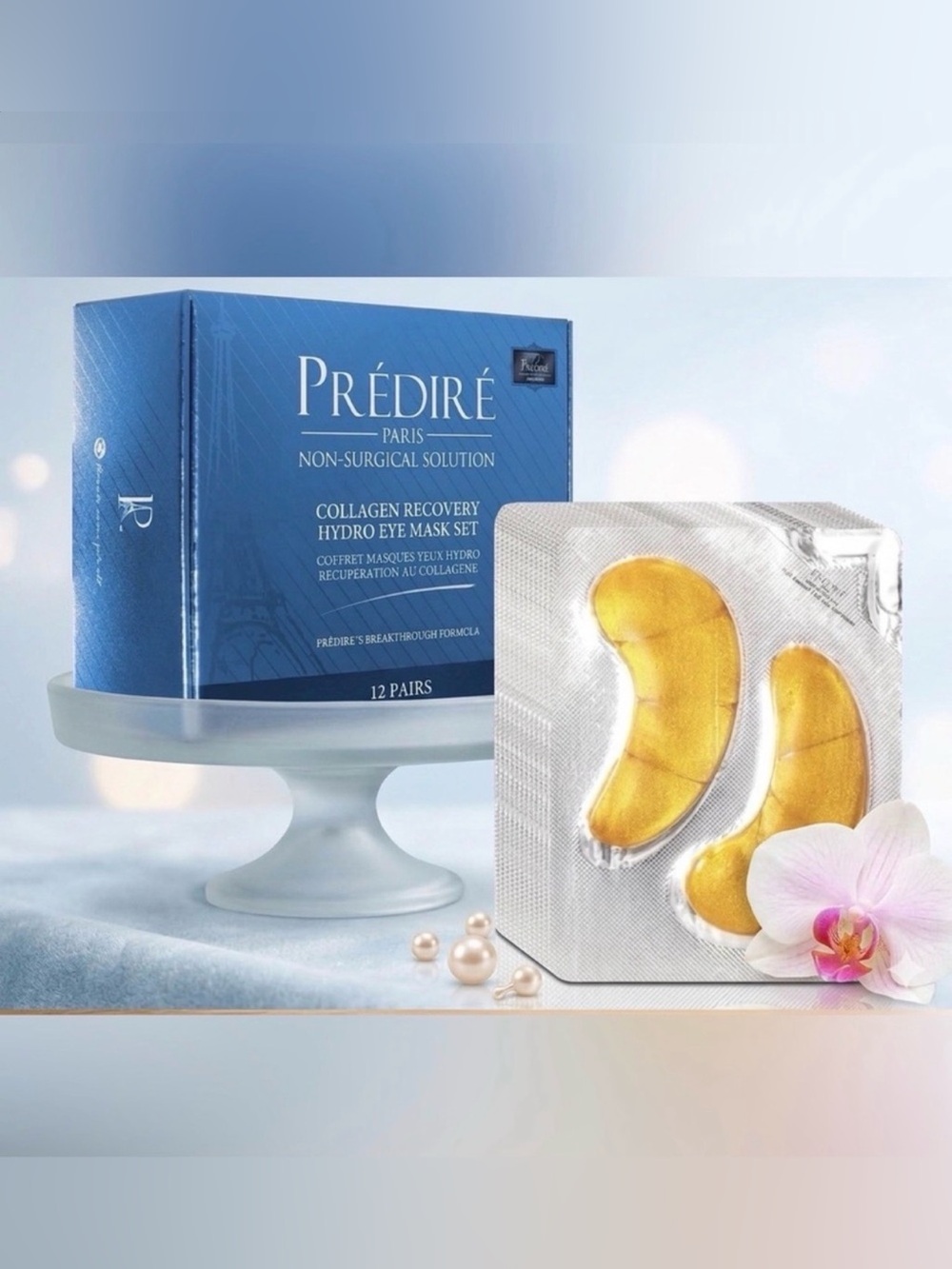 Predire Collagen Recovery Hydro Eye Mask Set (12 PAIRS) ~ Retail $750